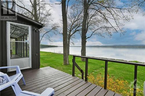 852 Bayview Drive, Ottawa, ON - Outdoor With Body Of Water With Deck Patio Veranda With View