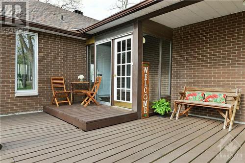 852 Bayview Drive, Ottawa, ON - Outdoor With Deck Patio Veranda With Exterior