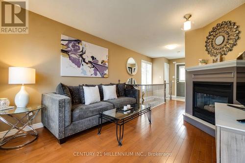 6 - 175 Fiddlers Green Road, Hamilton, ON - Indoor Photo Showing Living Room With Fireplace