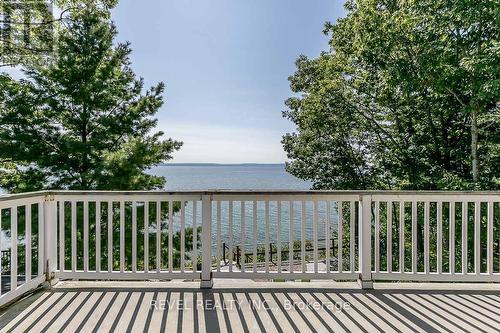 8 Willow Drive, Tiny, ON - Outdoor With Body Of Water With Deck Patio Veranda