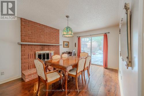 18 Florence Park Road, Barrie, ON - Indoor Photo Showing Dining Room With Fireplace
