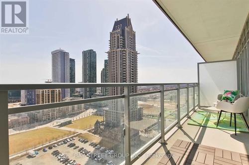 1804 - 365 Prince Of Wales Drive, Mississauga, ON - Outdoor With Balcony With View