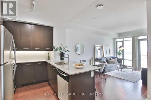 1804 - 365 Prince Of Wales Drive, Mississauga, ON - Indoor Photo Showing Kitchen With Stainless Steel Kitchen