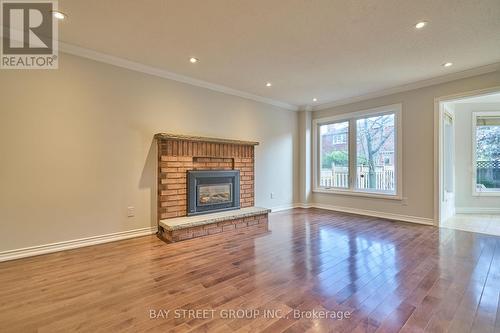 2036 Grand Boulevard, Oakville, ON - Indoor Photo Showing Living Room With Fireplace