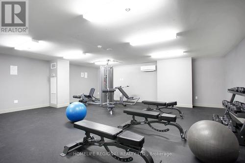 1015 - 816 Lansdowne Avenue, Toronto (Dovercourt-Wallace Emerson-Junction), ON - Indoor Photo Showing Gym Room