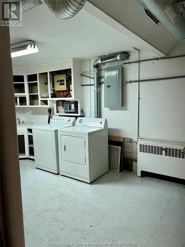 1121 Belle Isle View Unit# Main Floor, Windsor, ON - Indoor Photo Showing Laundry Room