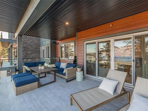 206-3434 Mckinley Beach Drive, Kelowna, BC - Outdoor With Deck Patio Veranda With Exterior
