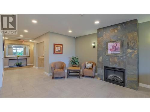 3301 Skaha Lake Road Unit# 805, Penticton, BC - Indoor With Fireplace