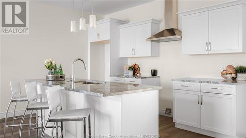 164 Mclellan Avenue Unit# 221B, Amherstburg, ON - Indoor Photo Showing Kitchen With Upgraded Kitchen