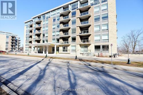 204 - 467 Charlton Avenue E, Hamilton, ON - Outdoor With Balcony With Facade