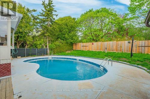 6 Carmine Place, Guelph, ON - Outdoor With In Ground Pool With Backyard
