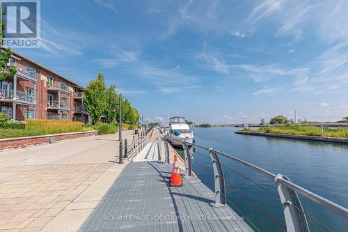 301 - 1 Shipyard Lane, Collingwood, ON - Outdoor With Body Of Water With Balcony With View