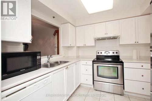 2405 - 100 Burloak Drive, Burlington, ON - Indoor Photo Showing Kitchen With Double Sink