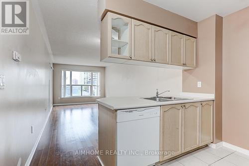 308 - 909 Bay Street, Toronto, ON - Indoor Photo Showing Kitchen With Double Sink