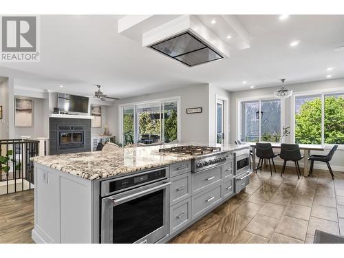 2030 Canoe Beach Drive Ne, Salmon Arm, BC - Indoor Photo Showing Kitchen With Upgraded Kitchen