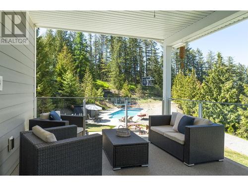 2030 Canoe Beach Drive Ne, Salmon Arm, BC - Outdoor With In Ground Pool With Deck Patio Veranda With Exterior
