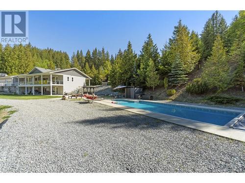 2030 Canoe Beach Drive Ne, Salmon Arm, BC - Outdoor With In Ground Pool