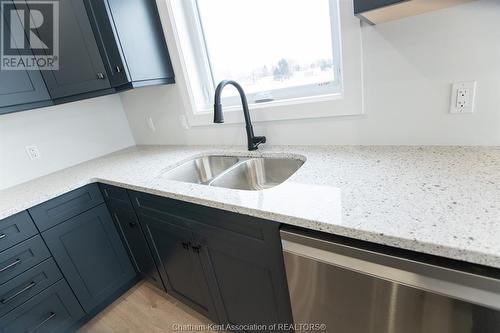 43 Demall Drive, Dresden, ON - Indoor Photo Showing Kitchen With Double Sink