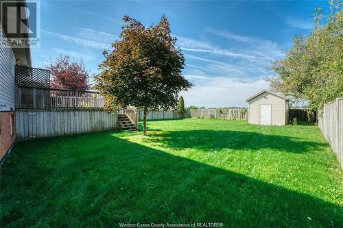 843 Cottage Grove, Kingsville, ON - Outdoor With Backyard