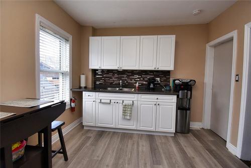 83 Sherman Avenue N, Hamilton, ON - Indoor Photo Showing Kitchen With Double Sink