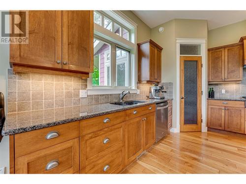 10830 Kalamalka Road, Coldstream, BC - Indoor Photo Showing Kitchen With Double Sink