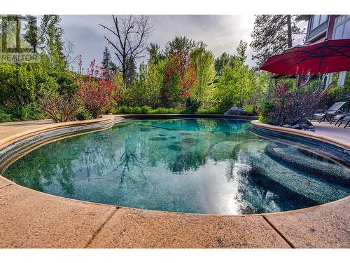 10830 Kalamalka Road, Coldstream, BC - Outdoor With In Ground Pool With Backyard