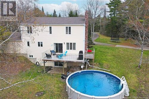 11 Deerwood Drive, Hanwell, NB - Outdoor With Above Ground Pool
