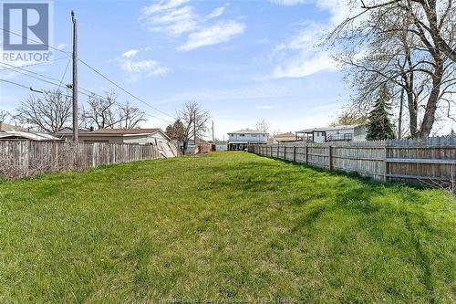 1615 Curry, Windsor, ON - Outdoor With Backyard
