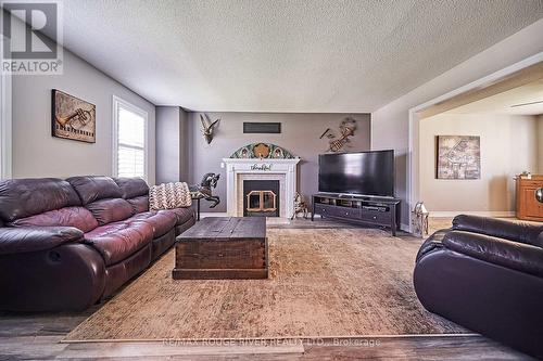 6 Greenwood Crescent, Kawartha Lakes, ON - Indoor Photo Showing Living Room With Fireplace