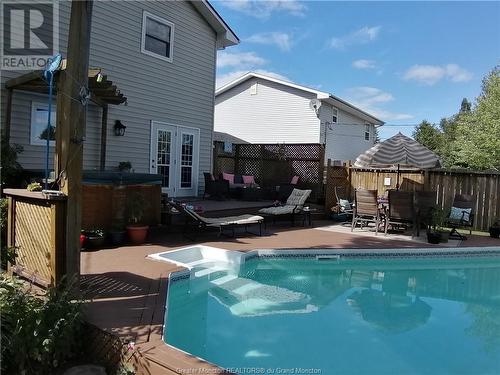 225 Ashley Cres, Moncton, NB - Outdoor With In Ground Pool With Deck Patio Veranda