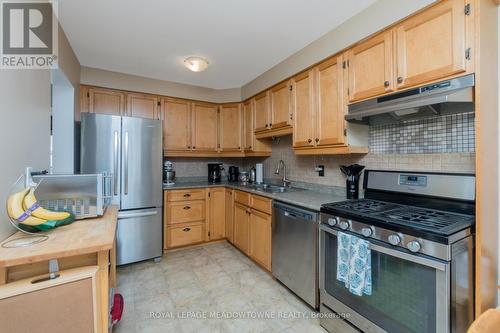 321 Michael Drive, Orangeville, ON - Indoor Photo Showing Kitchen With Stainless Steel Kitchen With Double Sink