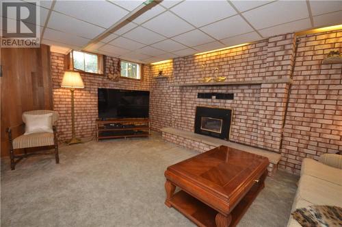 436 Frood Road, Sudbury, ON - Indoor Photo Showing Living Room With Fireplace