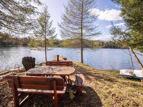 Photo aÃ©rienne - 34 Ch. Du Lac-Fawn E., Harrington, QC - Outdoor With Body Of Water With View