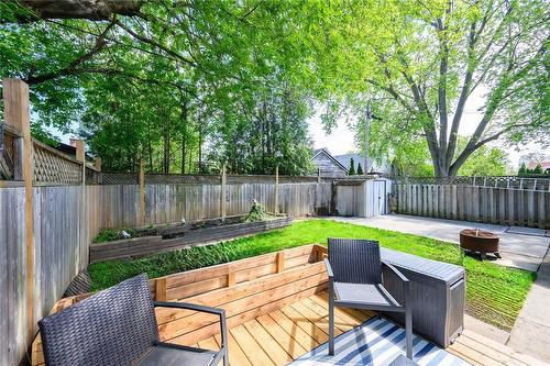 142 Normanhurst Avenue, Hamilton, ON - Outdoor With Deck Patio Veranda With Backyard