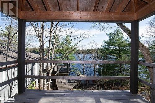 View from Guest Cabin - 321 Healey Lake W/A, Archipelago, ON -  Photo Showing Other Room