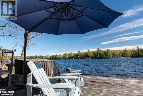 321 Healey Lake W/A, Archipelago, ON - Outdoor With Body Of Water With Deck Patio Veranda With View With Exterior