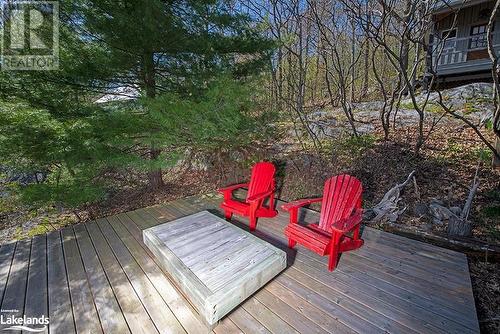 321 Healey Lake W/A, Archipelago, ON - Outdoor With Deck Patio Veranda