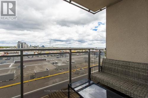 602 - 215 Queen Street E, Brampton, ON - Outdoor With Balcony With View
