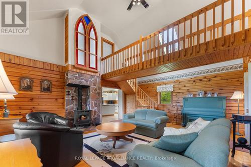 14892 Highway 62, Madoc, ON - Indoor With Fireplace