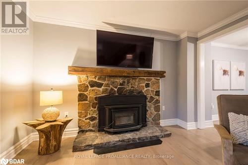 1692 North Big Island Road, Prince Edward County, ON - Indoor Photo Showing Living Room With Fireplace