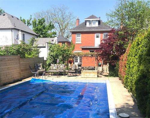 3 Mountain Avenue, Hamilton, ON - Outdoor With In Ground Pool
