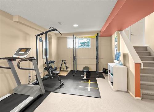 448 De La Seigneurie Boulevard, Winnipeg, MB - Indoor Photo Showing Gym Room
