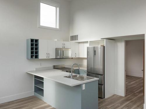 1084 Maple Rd, North Saanich, BC - Indoor Photo Showing Kitchen With Double Sink