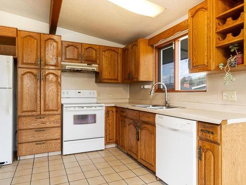 325 Schubert Drive, Kamloops, BC - Indoor Photo Showing Kitchen With Double Sink