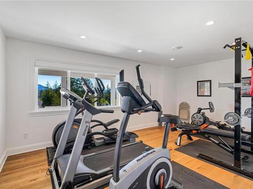 3245 Pinder Pl, Cobble Hill, BC - Indoor Photo Showing Gym Room