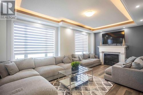 11811 Tenth Line, Whitchurch-Stouffville, ON - Indoor Photo Showing Living Room With Fireplace