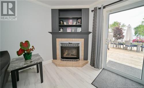 4 Sunview Lane, Wuhrs Beach, NB - Indoor Photo Showing Living Room With Fireplace