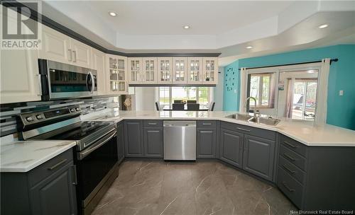 4 Sunview Lane, Wuhrs Beach, NB - Indoor Photo Showing Kitchen With Double Sink With Upgraded Kitchen