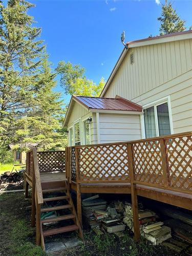 57 Sunset Drive, Ditch Lake, MB - Outdoor With Deck Patio Veranda