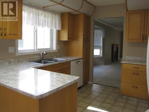 56 500 Wotzke Drive, Williams Lake, BC - Indoor Photo Showing Kitchen With Double Sink